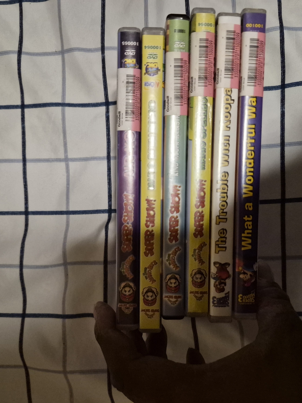 Super Mario Brothers! DVD Collection - Yellow and Purple Spines